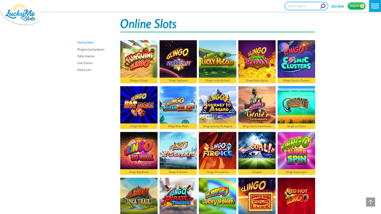 LuckyMe Slots Casino — Games lobby