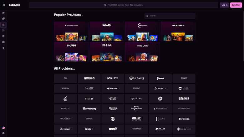 Lussurio Casino — Gamedevelopers