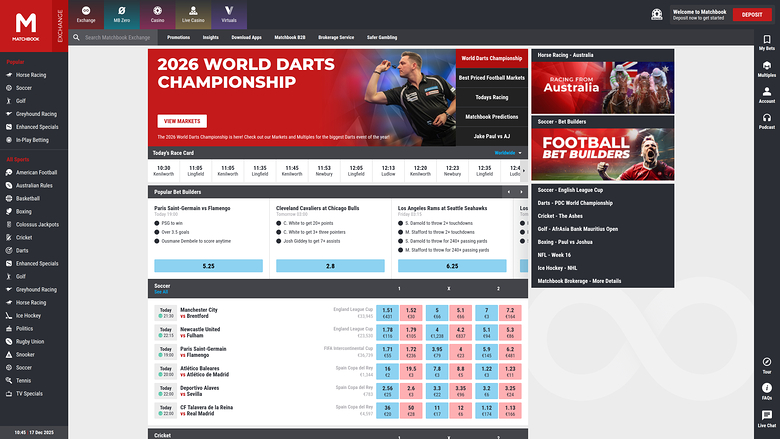 Matchbook Casino — Sportsbook