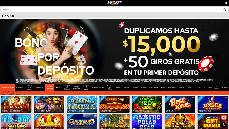 Mexbet — Games by studio