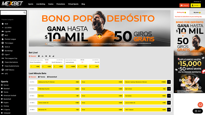 Mexbet — Homepage