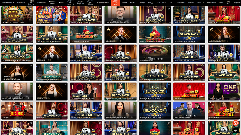 Mexbet — Live dealer lobby