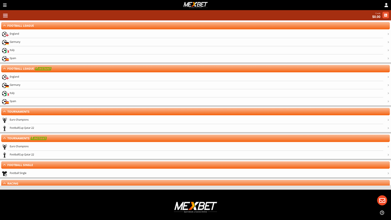 Mexbet — Sportsbook