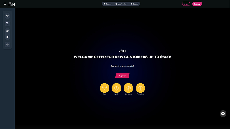 Miki Casino — Hp