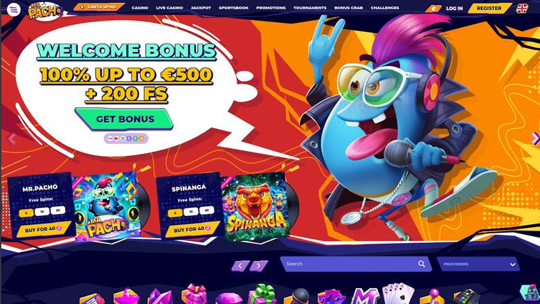 MrPacho Casino — Homepage