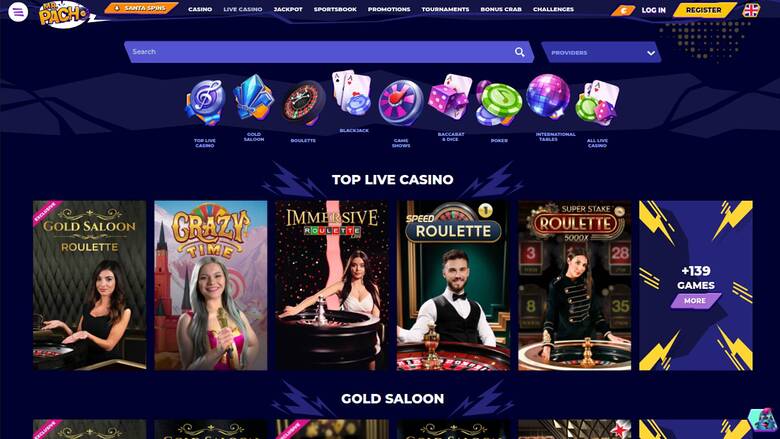 MrPacho Casino — Games lobby