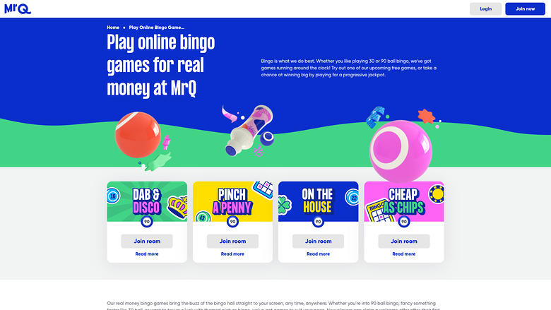 MrQ Casino — Bingo