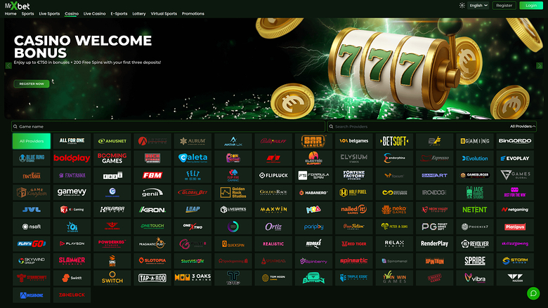 MrXbet Casino — Games by studio