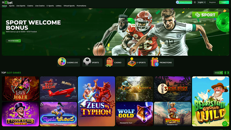 MrXbet Casino — Homepage