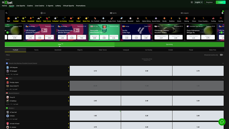 MrXbet Casino — Sportsbook
