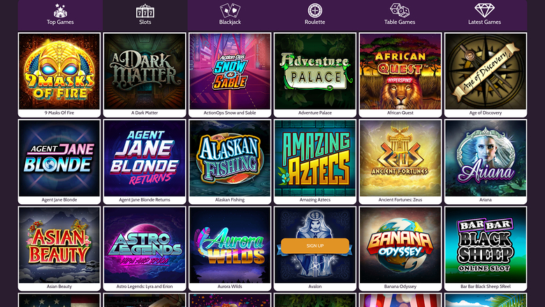 Mummys Gold Casino — Games lobby