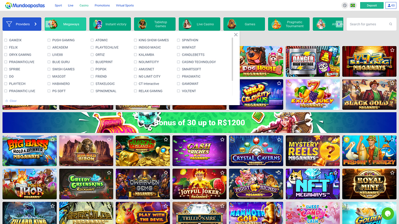 Mundoapostas — Games by studio