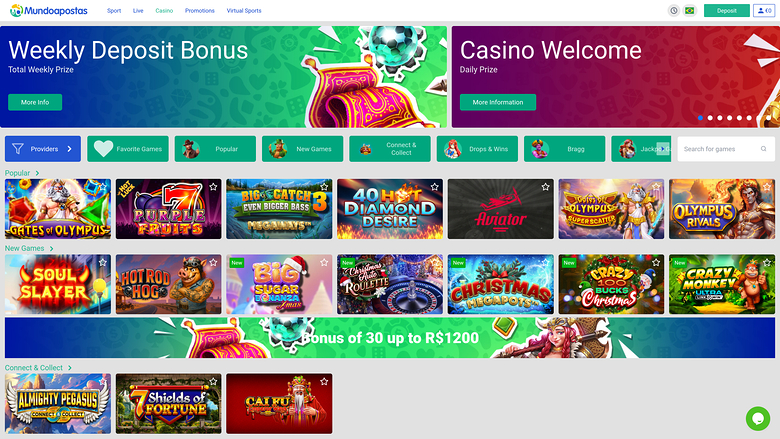 Mundoapostas — Homepage