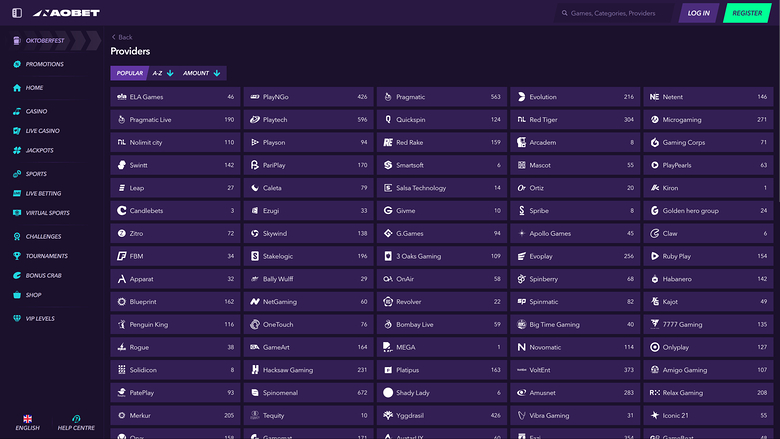 Naobet Casino — Developers
