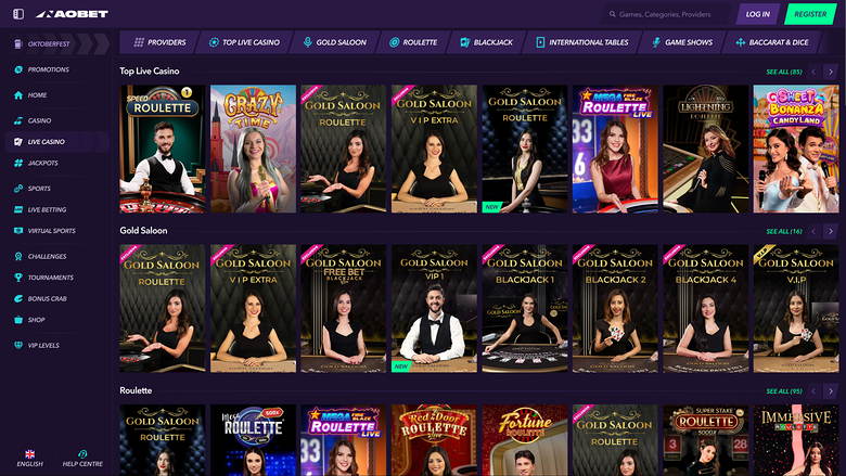 Naobet Casino — Live