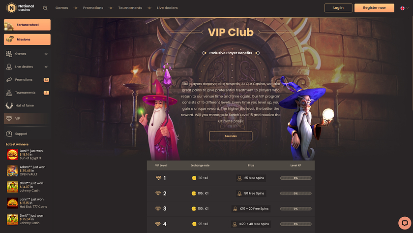 National Casino — VIP section