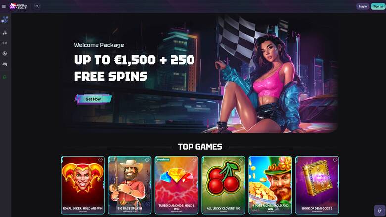 Need for Slots Casino — Homepage