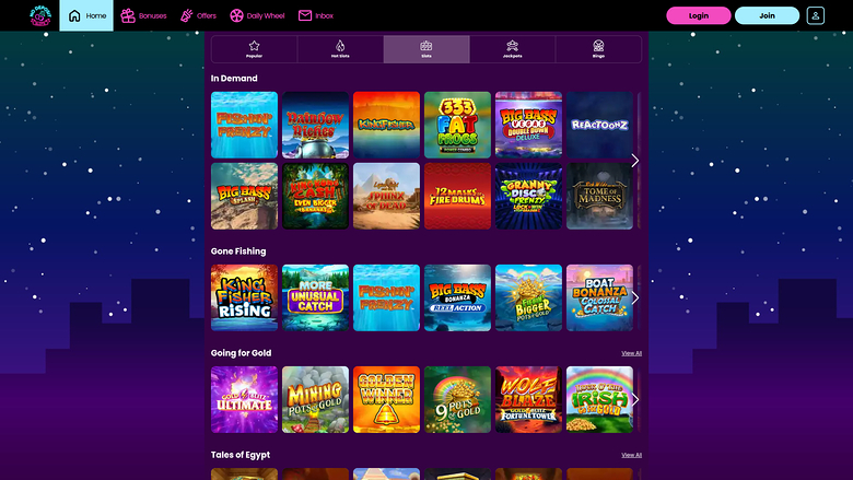 NoDeposit Slots — Games lobby