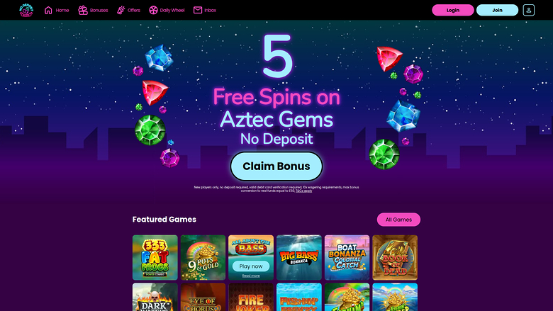 NoDeposit Slots — Homepage