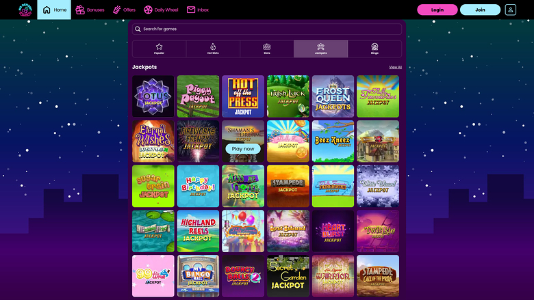 NoDeposit Slots — Jackpot games