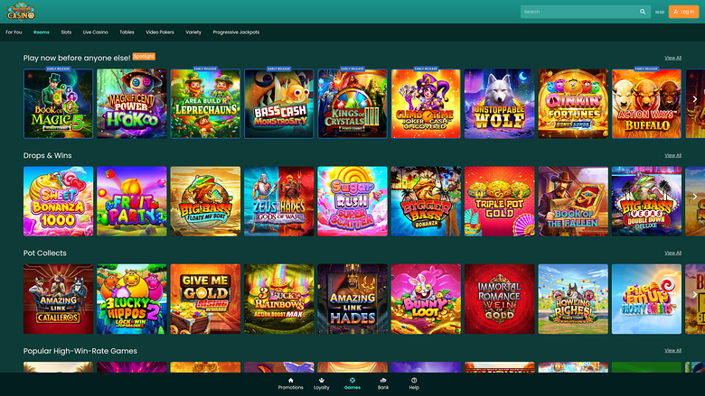 Nostalgia Casino — Homepage