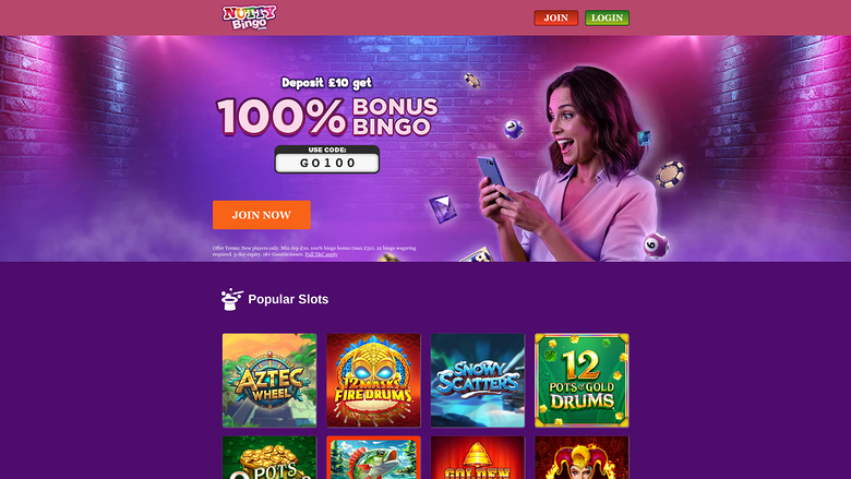 Nutty Bingo — Homepage