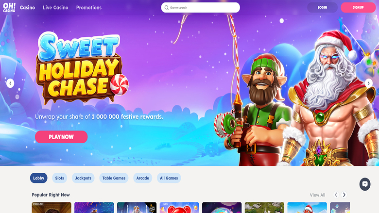 Oh Casino — Homepage