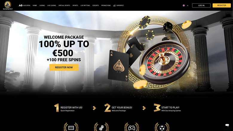 Olympusbet Casino — Homepage