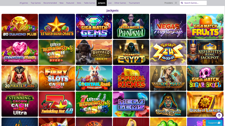 Omni Slots Casino — Jackpot games