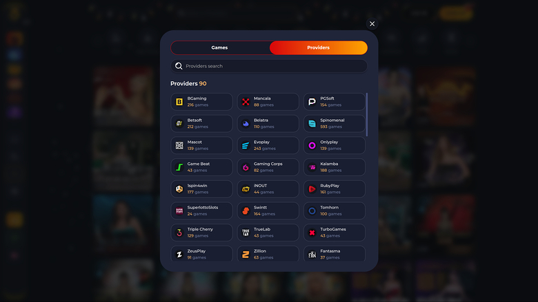 Oro.gg Casino — Orodevelopers