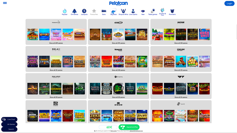 Pelataan Kasino — Games by studio