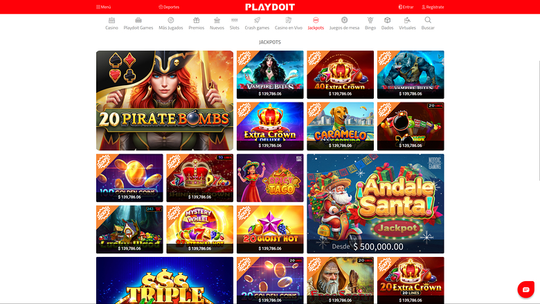 PlayDoIt — Jackpot games