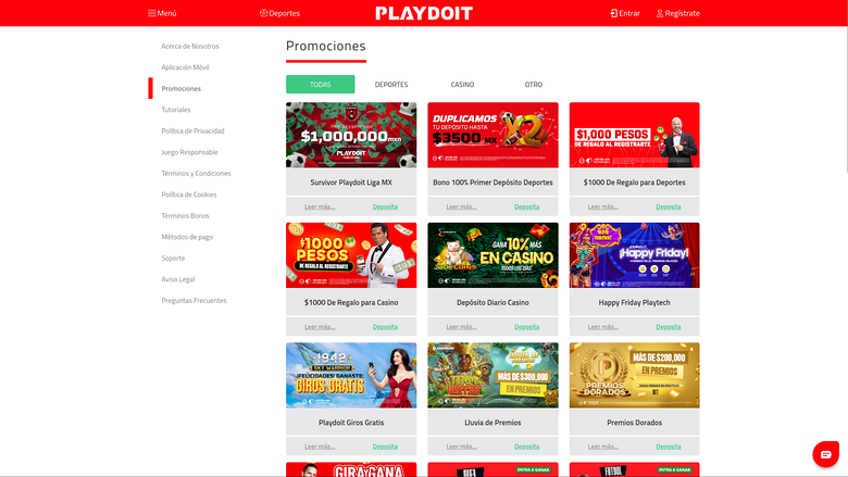 PlayDoIt — Promotions page