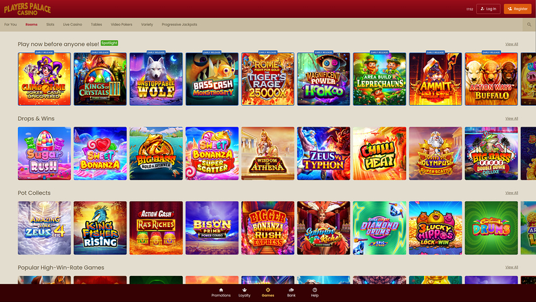 Players Palace Casino — Rooms