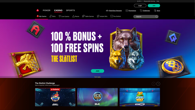 PokerStars — Homepage