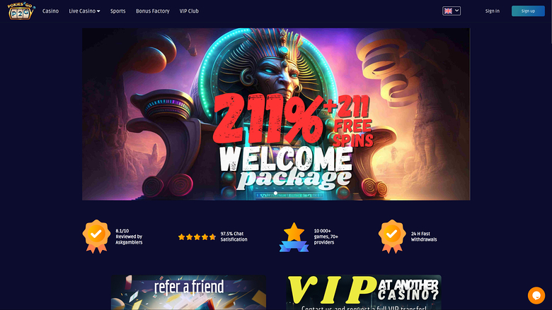 Pokies2Go Casino — Homepage