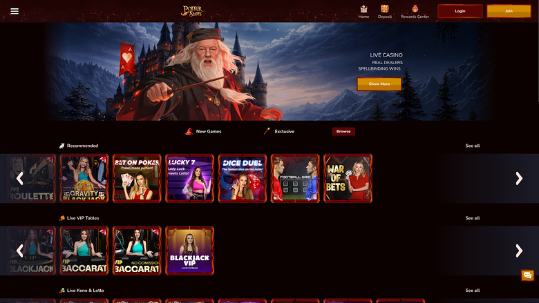 Potter Slots Casino — Potterslots livedealer