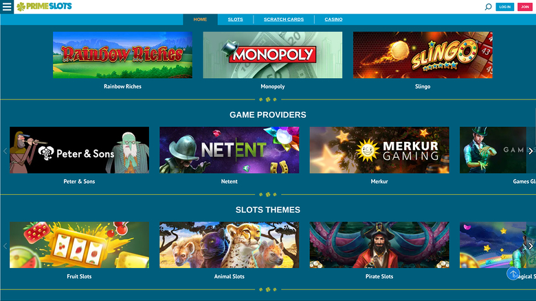 Prime Slots — Games by studio
