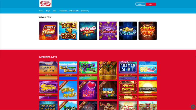Prize Land Bingo Casino — Games lobby
