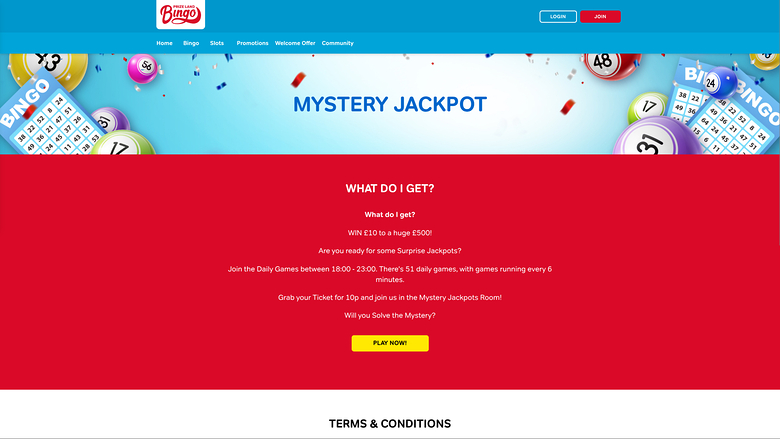 Prize Land Bingo Casino — Jackpot games
