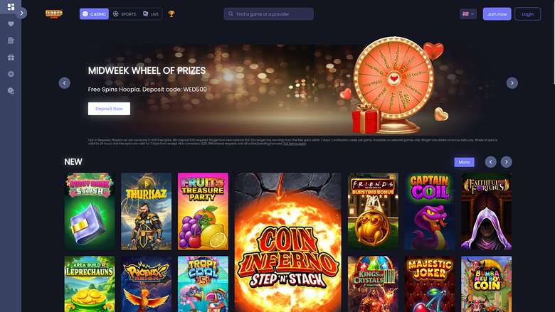 Quid Slots Casino — Homepage