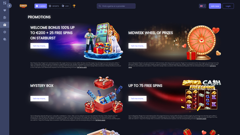 Quid Slots Casino — Promotions page
