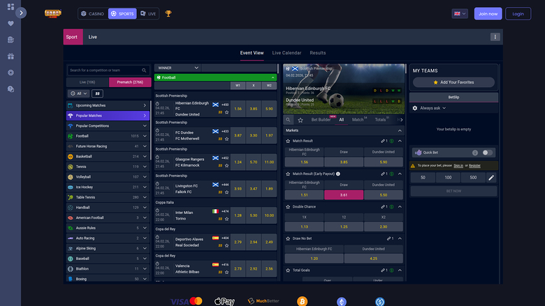 Quid Slots Casino — Sportsbook