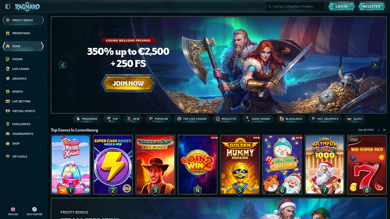 Ragnaro Casino — Hp