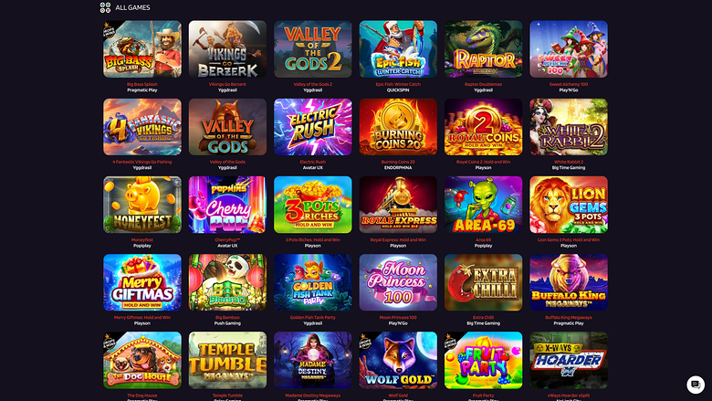 Red Dice Casino — Games lobby