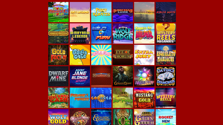 Red Spins Casino — Games lobby