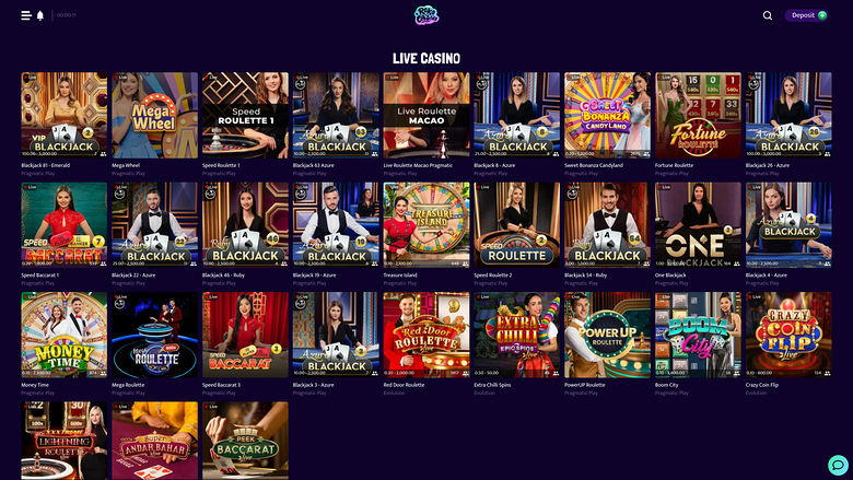 Reko Casino — Live dealer lobby
