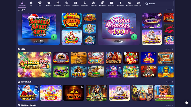 ReSpin Casino — Games lobby