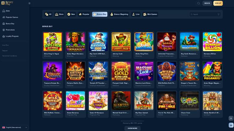 ReveryPlay Casino — Other