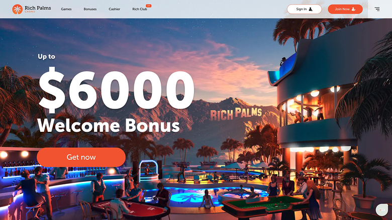 Rich Palms Casino — Homepage